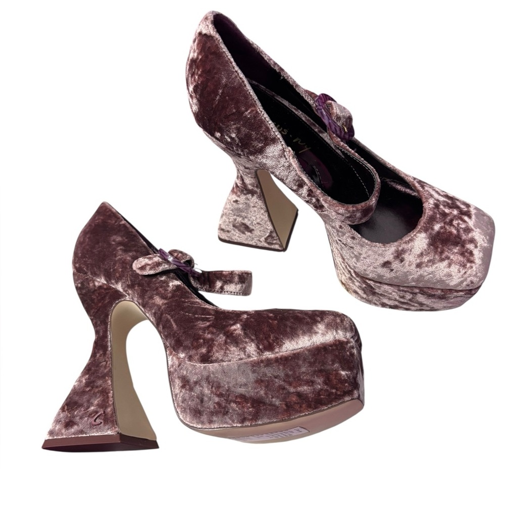 Circus NY Velvet Heels